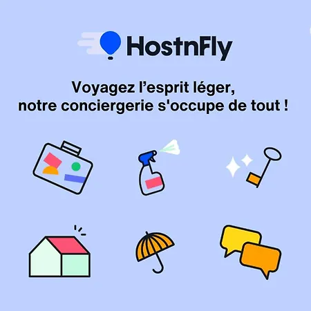 Bright On The Ile De 公寓 南特